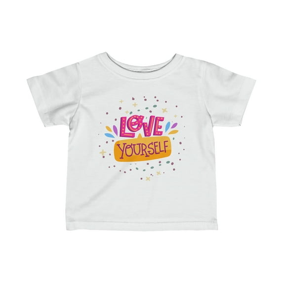 Rabbit Skins Infant Fun Love Yourself Tee
