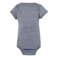 thumbnail image 1 of Rabbit Skins - Infant Harborside MÃ©lange Bodysuit - 4491 - Navy Melange - Size: 24M, 1 of 3