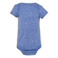 thumbnail image 1 of Rabbit Skins - Infant Harborside MÃ©lange Bodysuit - 4491 - Royal Melange - Size: NB, 1 of 3
