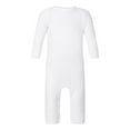 thumbnail image 1 of Rabbit Skins Infant Long Legged Baby Rib Bodysuit, 1 of 3