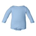 thumbnail image 1 of Rabbit Skins Infant Long Sleeve Baby Rib Bodysuit, 1 of 4