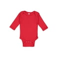 thumbnail image 1 of Rabbit Skins Infant Long Sleeve Baby Rib Bodysuit, 1 of 2