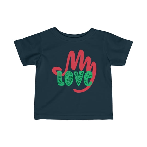 Rabbit Skins Infant My Love Tee