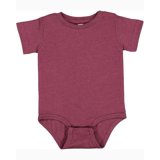 Rabbit Skins - Infant Premium Jersey Short Sleeve Bodysuit - 4480, NB ...