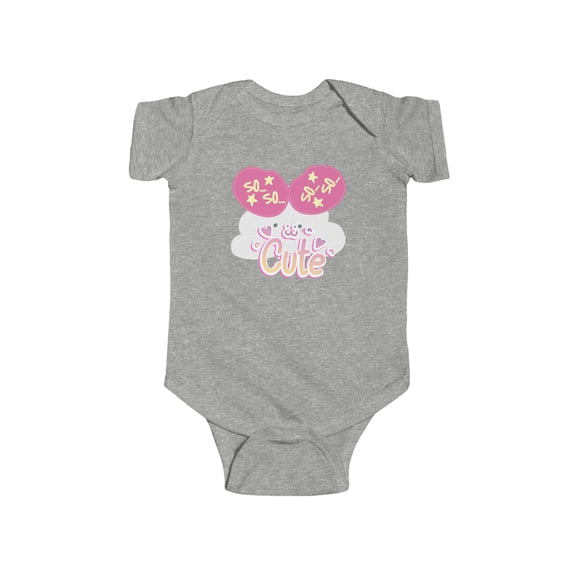 Rabbit Skins Infant SoSo Cute Bodysuit