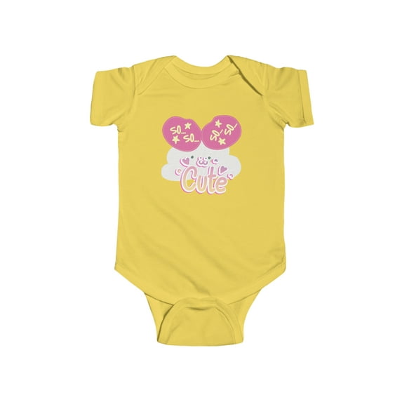 Rabbit Skins Infant SoSo Cute Bodysuit