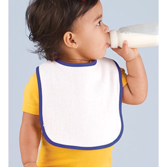 Rabbit Skins Infant Terry Snap Bib