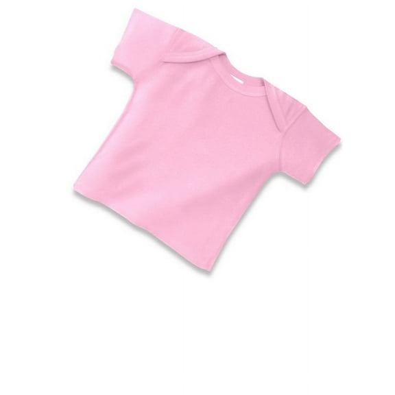 Rabbit Skins Infants Baby Rib Lap Shoulder T-Shirt