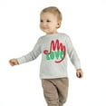 thumbnail image 1 of Rabbit Skins My Love Toddler Long Sleeve Tee, 1 of 4