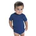 thumbnail image 1 of Rabbit Skins - Infant Premium Jersey Short Sleeve Bodysuit - 4480, NB, Butter, 1 of 2