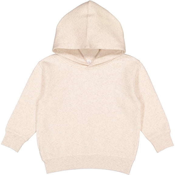 Rabbit Skins - Toddler Pullover Fleece Hoodie - 3326 - Natural Heather - Size: 5/6