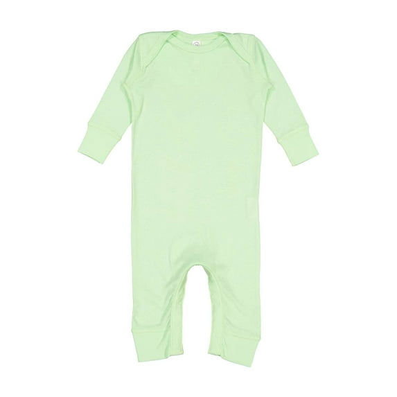 Rabbit Skins Infant Baby Rib Coverall - MINT - 24MOS