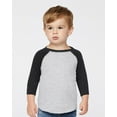 thumbnail image 1 of Rabbit Skins New NIB Toddler Baseball Fine Jersey Three-Quarter Sleeve Tee, 1 of 2