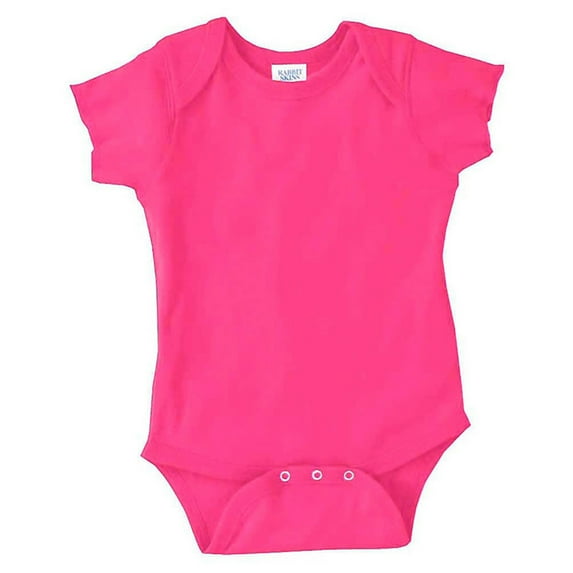 Rabbit Skins Rs 4400 Infnt 5Oz Rib Bodysuit