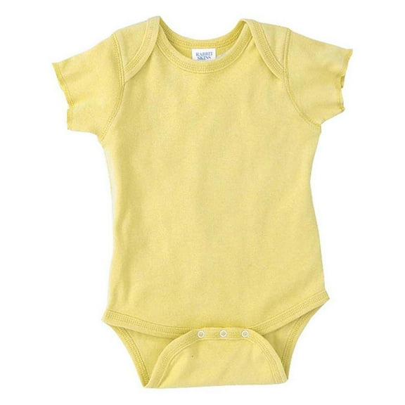 Rabbit Skins Rs 4400 Infnt 5Oz Rib Bodysuit