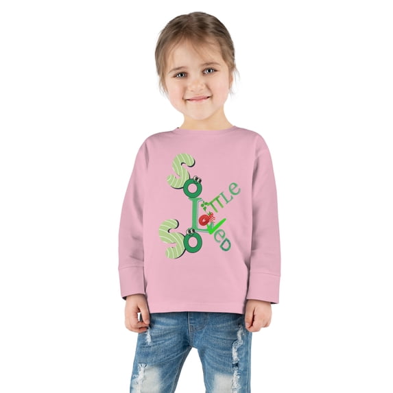 Rabbit Skins So Little And Loved Toddler Long Sleeve Tee