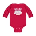 thumbnail image 1 of Rabbit Skins So So Cute Infant Long Sleeve Bodysuit, 1 of 2