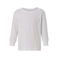 thumbnail image 1 of Rabbit Skins Toddler 100% Cotton Fine Jersey Long Sleeve Tee, White, 4T, 1 of 8
