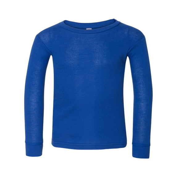 Rabbit Skins Toddler Baby Rib Long Sleeve Pajama Top Size up to 5/6T