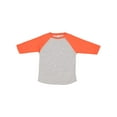 thumbnail image 1 of Rabbit Skins Toddler Baseball Fine Jersey Three-Quarter Sleeve Tee Size up to 5/6, 1 of 4