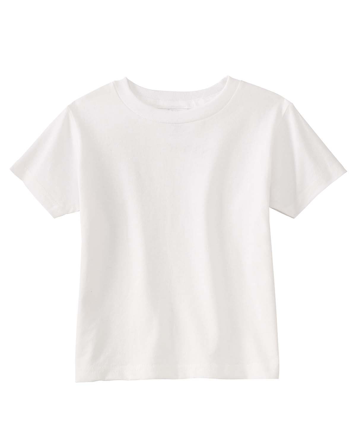 Rabbit Skins Juvy Short Sleeve T-Shirt, 100% Cotton Jersey, Size 7 ...