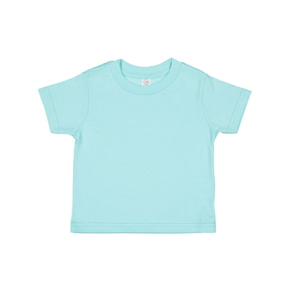 Rabbit Skins Toddler Fine Jersey Double Needle T-Shirt. 3321, Chill 4T