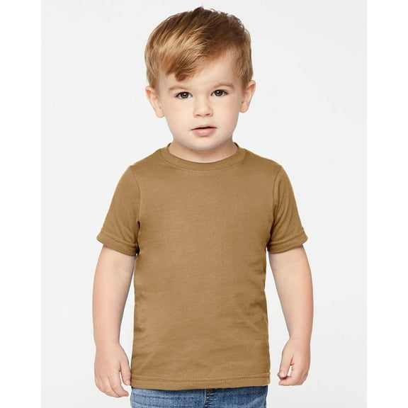 Rabbit Skins - Toddler Fine Jersey Tee - 3321 - Coyote Brown - Size: 4T