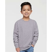 Rabbit Skins - Toddler Fleece Crewneck Sweatshirt - 3317 - Black - Size: 4T