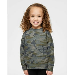 Toddler s Crew Neck Fleece Sweatshirt Walmart