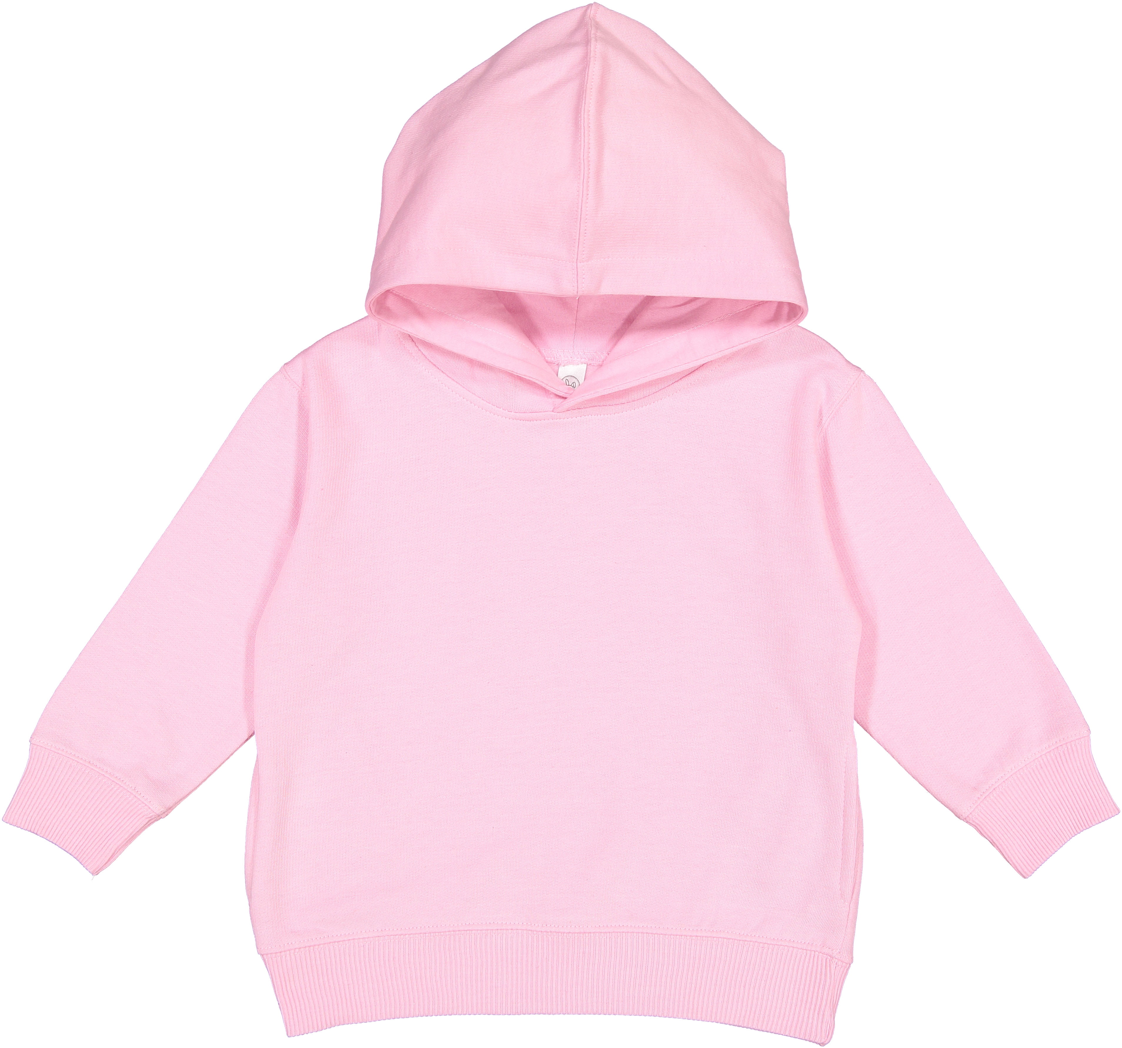 Rabbit Skins Toddler Fleece Long Sleeve Hooded Pullover Sweatshirt