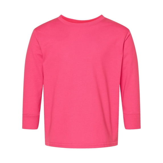 Rabbit Skins Toddler Long Sleeve Fine Jersey Tee