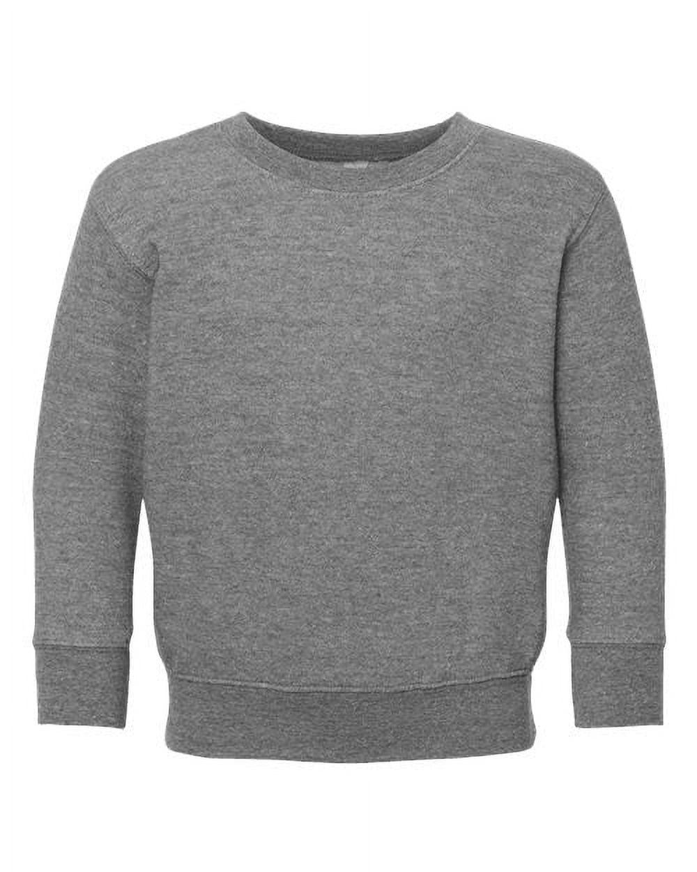 Rabbit Skins Toddler Unisex Crewneck Kids Sweatshirt Rabbit Skins Toddler Unisex Crewneck Kids Sweatshirt