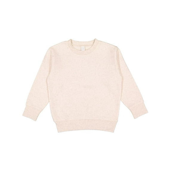 Rabbit Skins Toddler Sweatshirt Boys & Girls | Long Sleeve Fleece , Natural Heather, 4