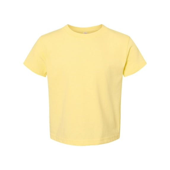 Rabbit Skins boys 5.5 oz. Jersey Short-Sleeve T-Shirt(RS3301)-BANANA-2T