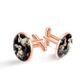 thumbnail image 1 of Rabbit Stylish Stainless Steel Shirt Cufflinks Set for Men - Formal Attire Must-Have, 1 of 6