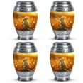 thumbnail image 1 of Rabbit Sunset Bunny Bliss Cremation Urns For Adult Ashes - Urns For Ashes Adult Female - Decorative Urns For Human Ashes - Funeral Urns For Adult Ashes Women (Size -3inch,4pcs), 1 of 1