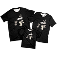 thumbnail image 1 of Rabbit T-Shirt Happy Easter Tshirt School Short Sleeve Top for Teachers Men Women Girls Boys Family Shirt, 1 of 9