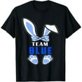 thumbnail image 1 of Rabbit Team Blue Gender Reveal Pregnancy Announcement Baby T-Shirt, 1 of 4