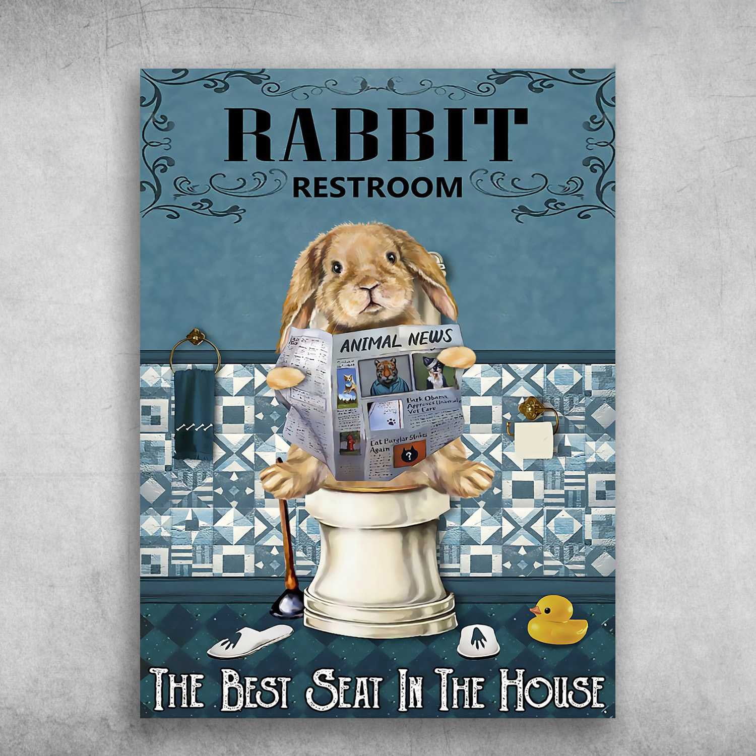 Toilet Simon Rabbit Rabbit Toilet - Rabbit Restroom, Animal News, The Best Seat In The ...
