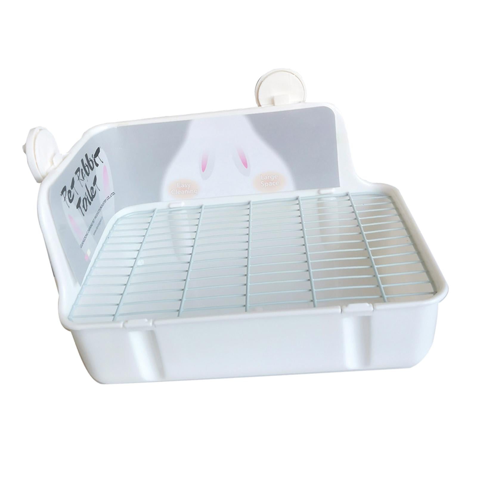 Rabbit Trainer Small Animal Potty Corner Toilet Bunny Litter Bedding