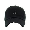 thumbnail image 1 of Rabbit Vintage Baseball Cap Embroidered Cotton Adjustable Distressed Dad Hat Black, 1 of 1