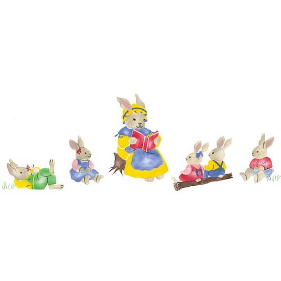 Rabbit Wall Stencil SKU #1923 by Designer Stencils