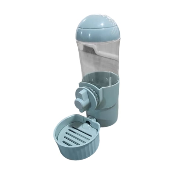 Rabbit Water Bottle Water Dispenser Small Animal Cage Water Dispenser Bowl Hanging Pig Rabbit Automatic Water Dispenser Hedgehog Ferret (Blue) Heated Dog Bowl Outdoor Large Dog Feeder Interactive Pet