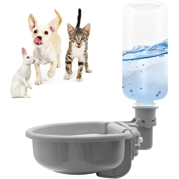 Rabbit Water Bottle for Crate Water Dispenser Small Dog Cat