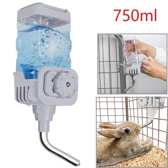 Rabbit Water Bottle for Small Animal Dog Bunny Guinea Pig