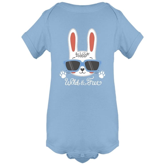 Rabbit Wild And Free Bodysuit Infant -Image by Shutterstock,  6 Months