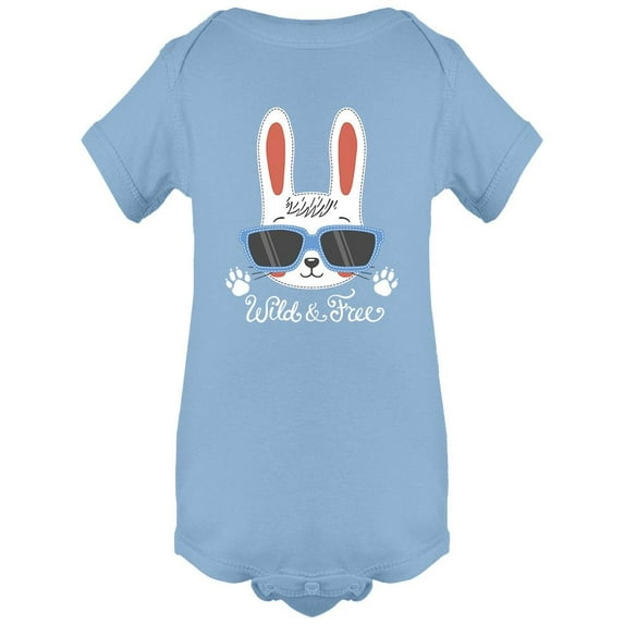 Rabbit Wild And Free Bodysuit Infant -Image by Shutterstock, Newborn