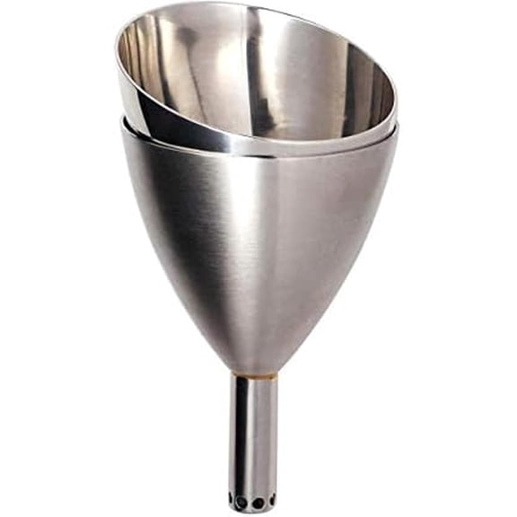 Rabbit Wine Aerator Shower Funnel with Sediment Strainer, Stainless Steel