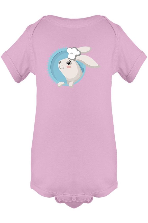 Rabbit With Baker's Hat Bodysuit Infant -Image by Shutterstock,  12 Months
