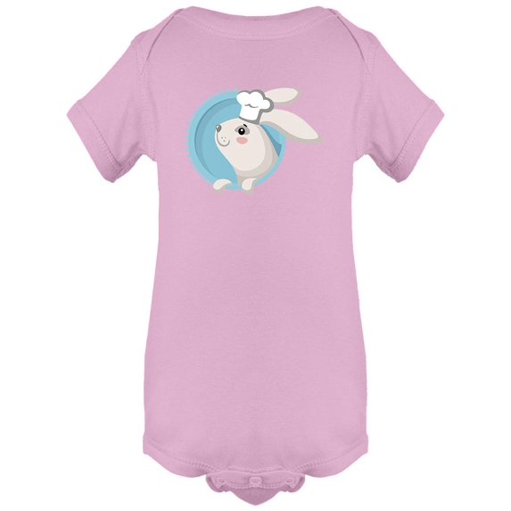Rabbit With Baker's Hat Bodysuit Infant -Image by Shutterstock, 24 Months